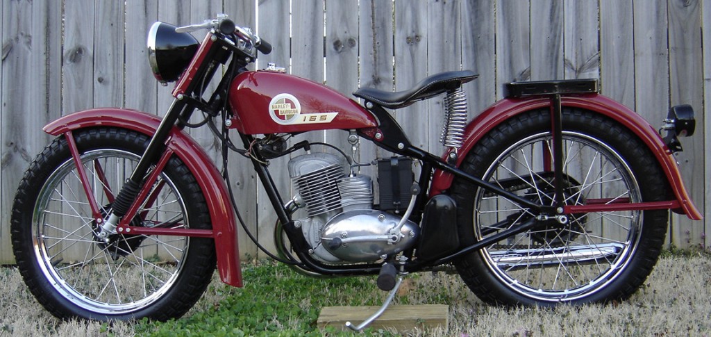 1957 Harley Hummer 165ST