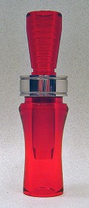 Red Acrylic Duck Call