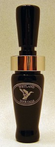 Black Acrylic Duck Call With My New Logo
