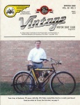 Vintage Motorbike Club Magazine Cover